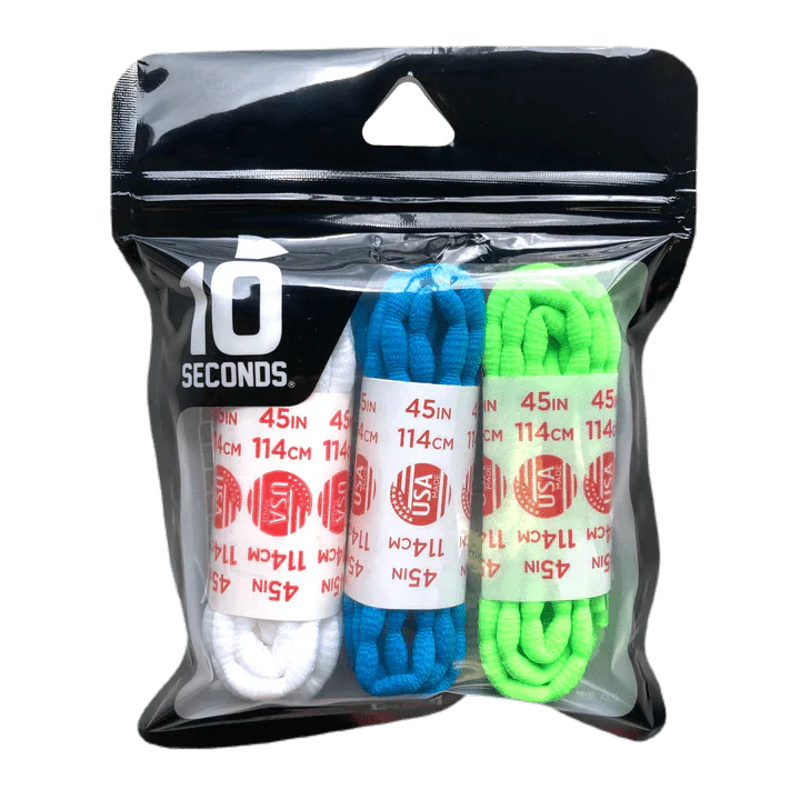 10 Second Bubble Laces - 3 Pack