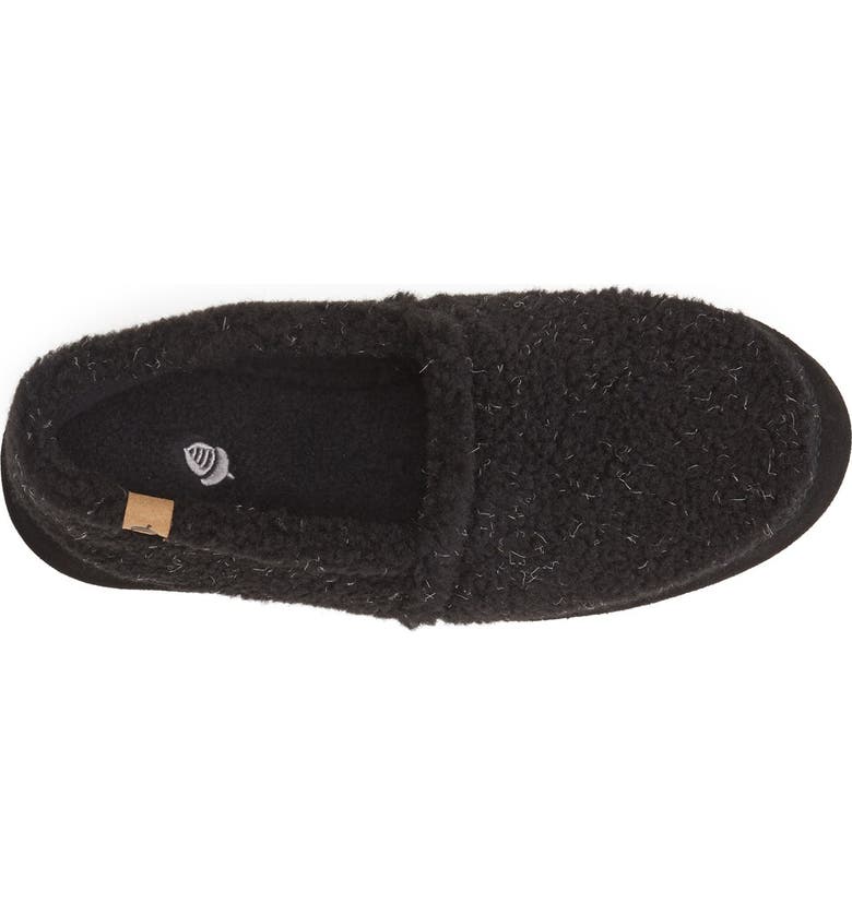 Acorn Men's Moc Slippers- Black Berber - Image 4