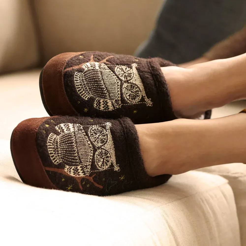Acorn Women's Forest Mule Slippers- Heather Hare - Image 6