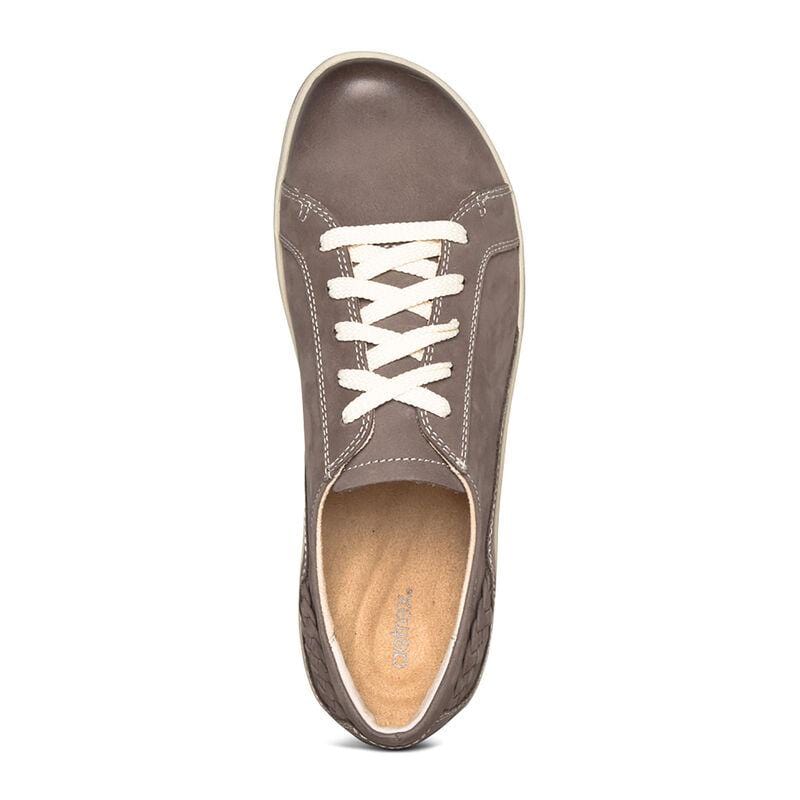Aetrex Women's Dana Oxford Sneakers- Warm Grey - Image 5