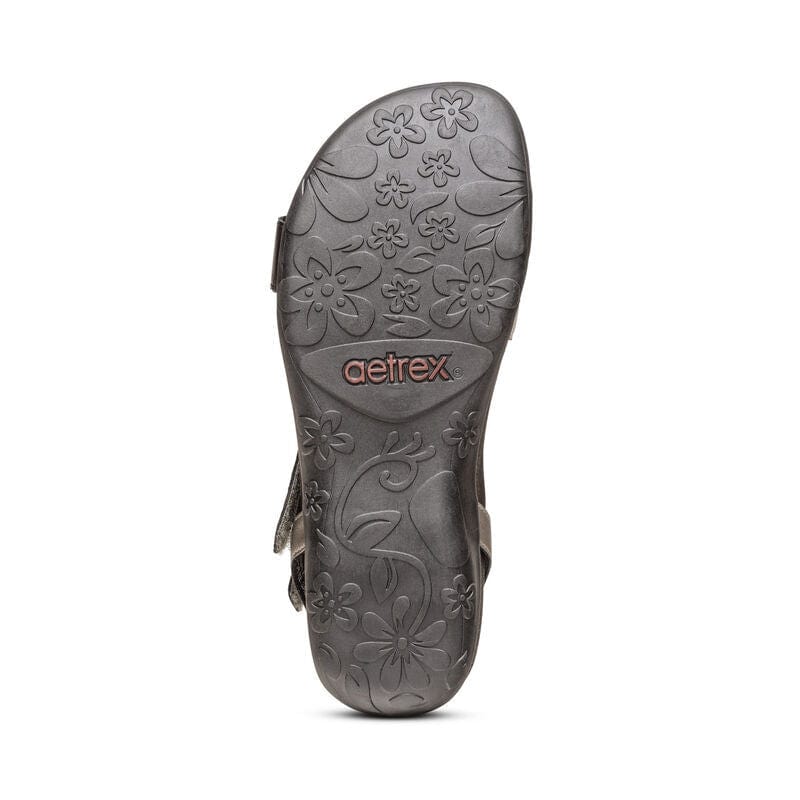 Aetrex Women's Gabby Sandals- Black Multi - Image 6