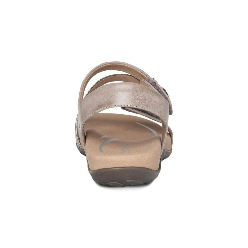 Aetrex Women's Jess Sandals- Smoke - Image 5