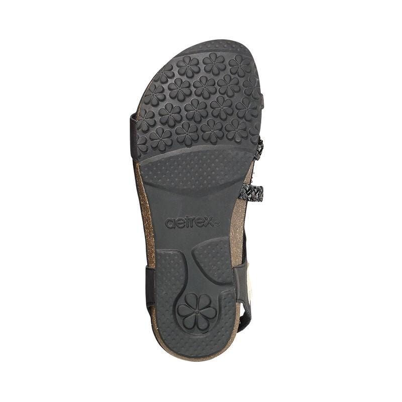 Aetrex Women's Jillian Sandals- Black - Image 5