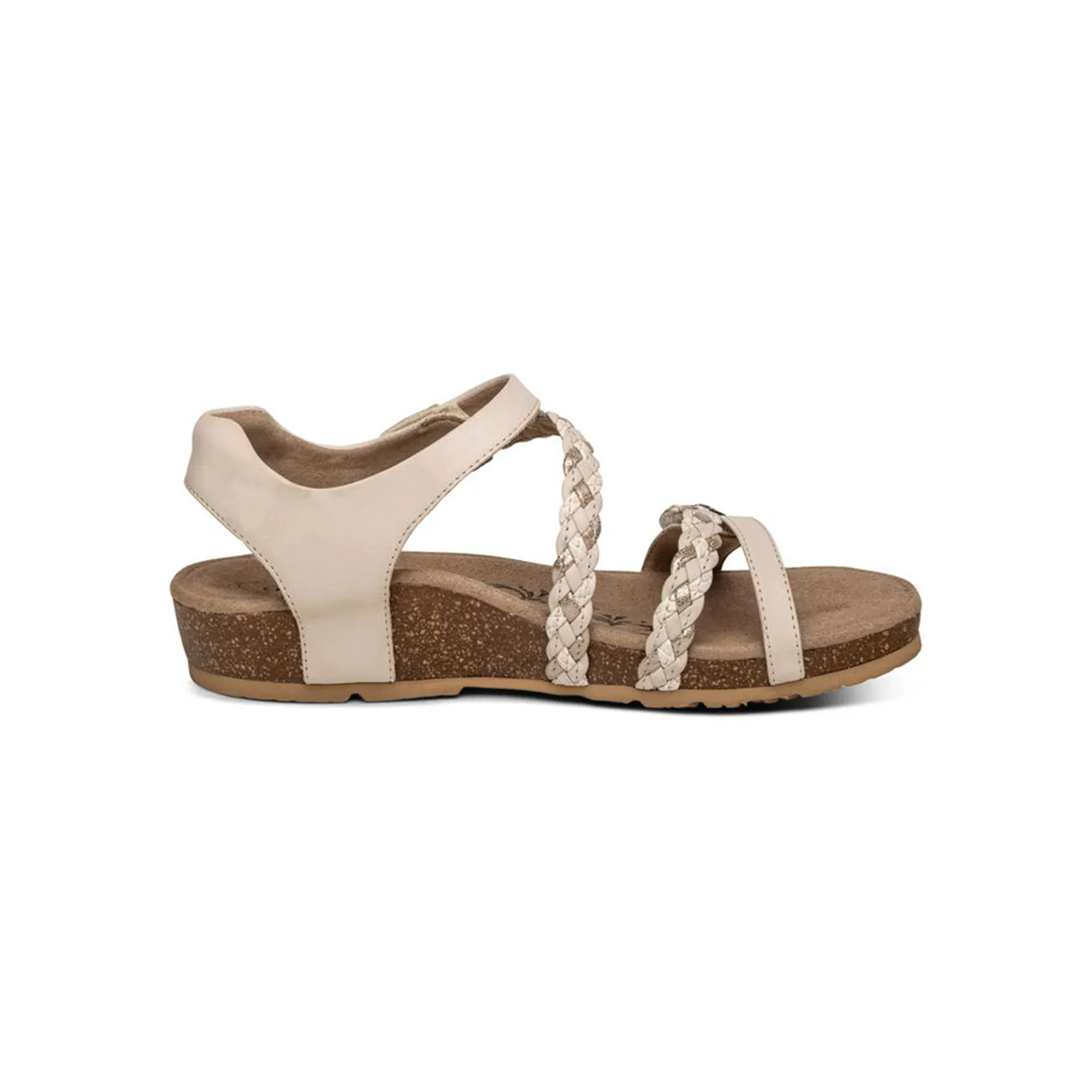 Aetrex Women's Jillian Sandals- Ivory - Image 2