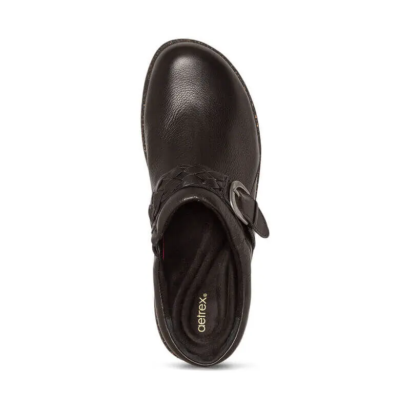 Aetrex Women's Libby Clogs- Black - Image 3