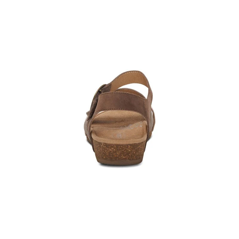 Aetrex Women's Lilly Sandals- Taupe - Image 3