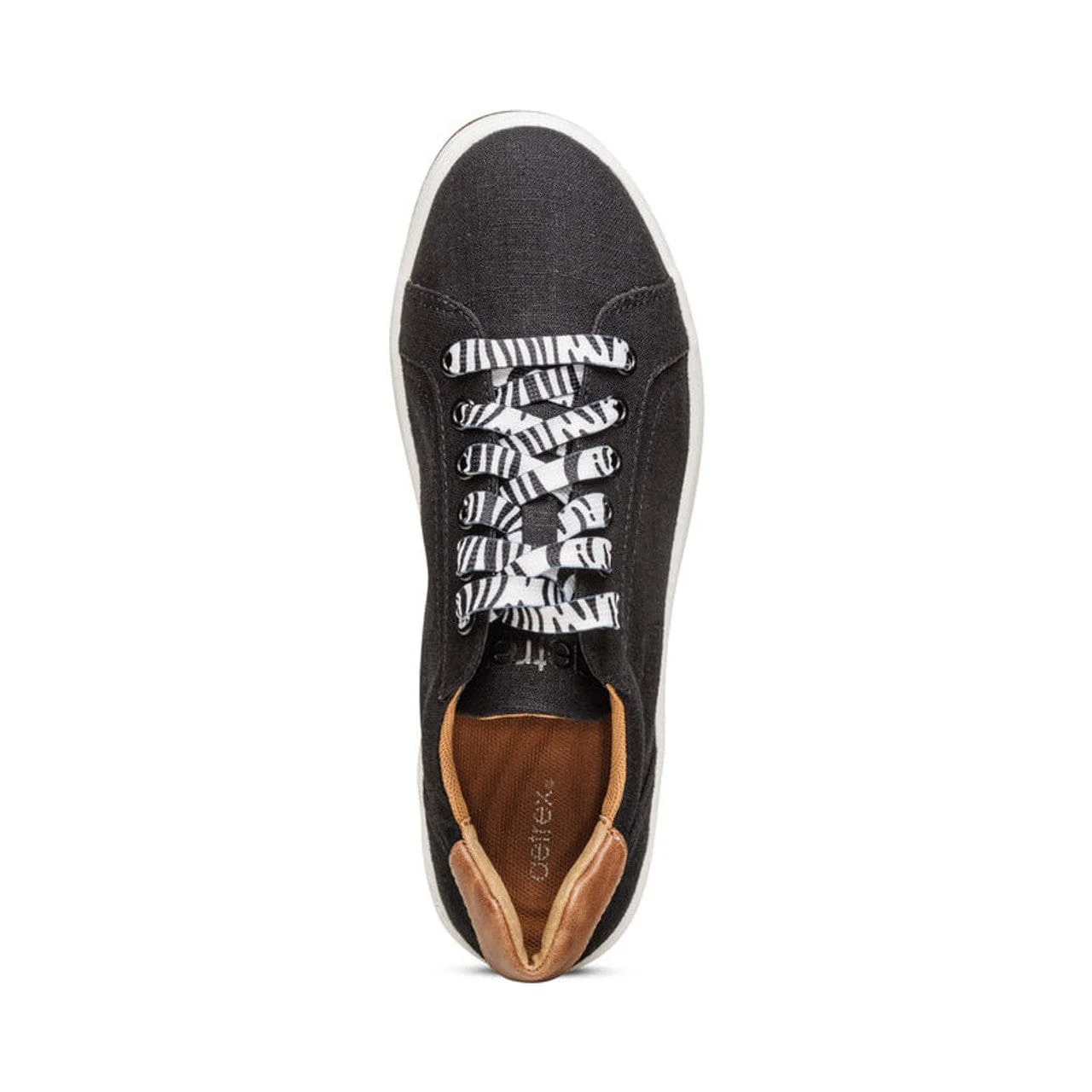 Aetrex Women's Renee Sneakers- Black - Image 9