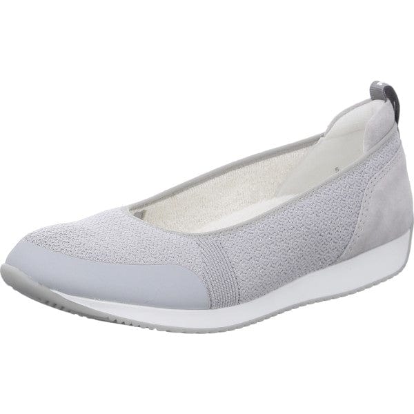 Ara Women's Porto Mesh Ballet Flats- Pebble - Image 2