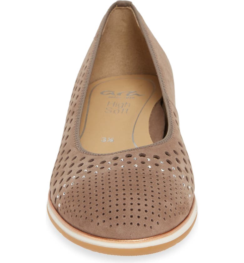 Ara Women's Sardinia Ballet Flats- Taupe - Image 5