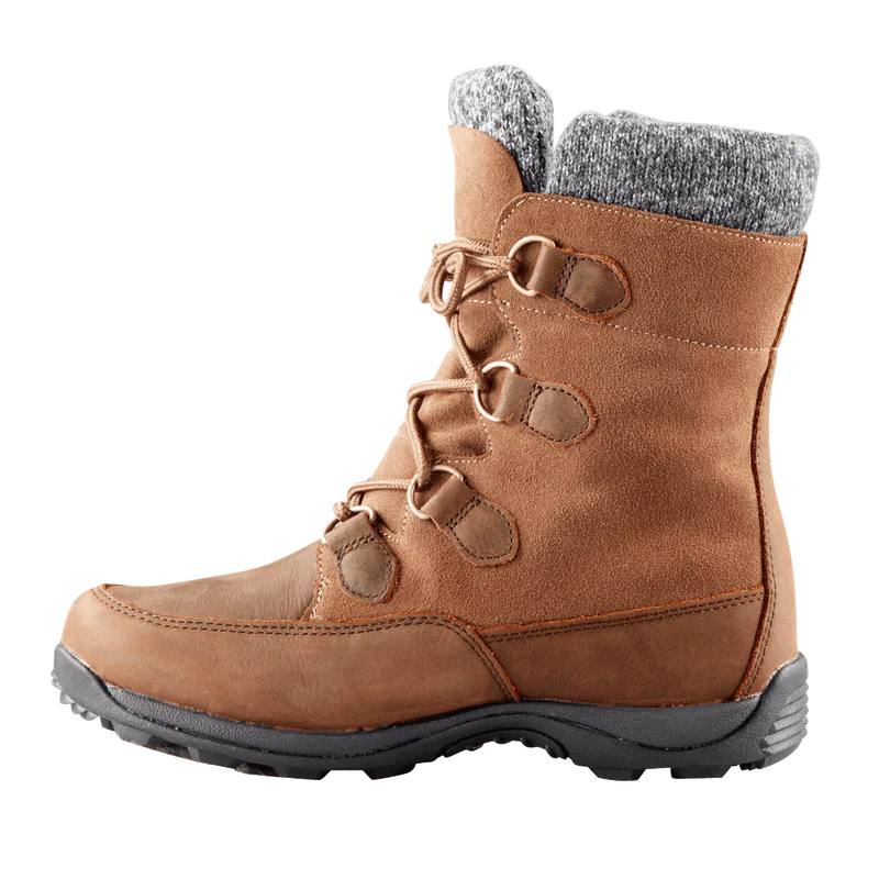 Baffin Women's Eldora Boots- Taupe/ Dark Brown - Image 4