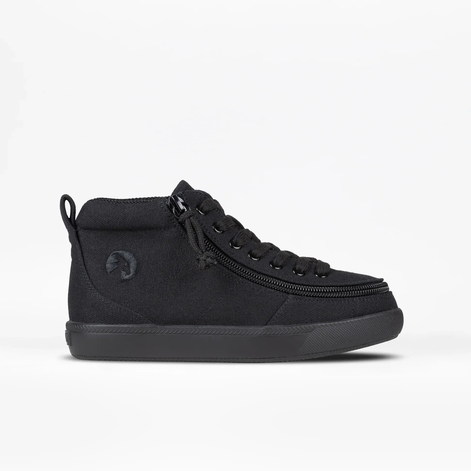 Billy Footwear Kid's Boys Classic D|R II High Top Sneakers- Black to the Floor