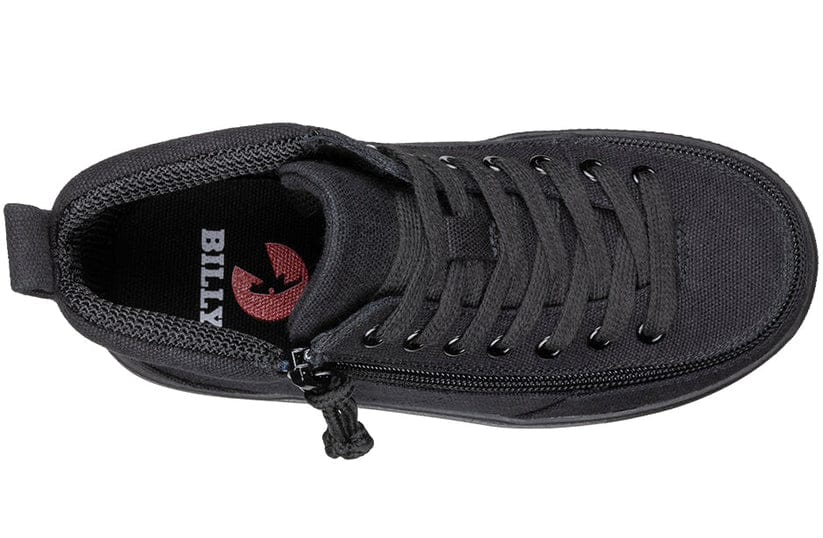 Billy Footwear Kid's Boys Classic D|R II High Top Sneakers- Black to the Floor - Image 5