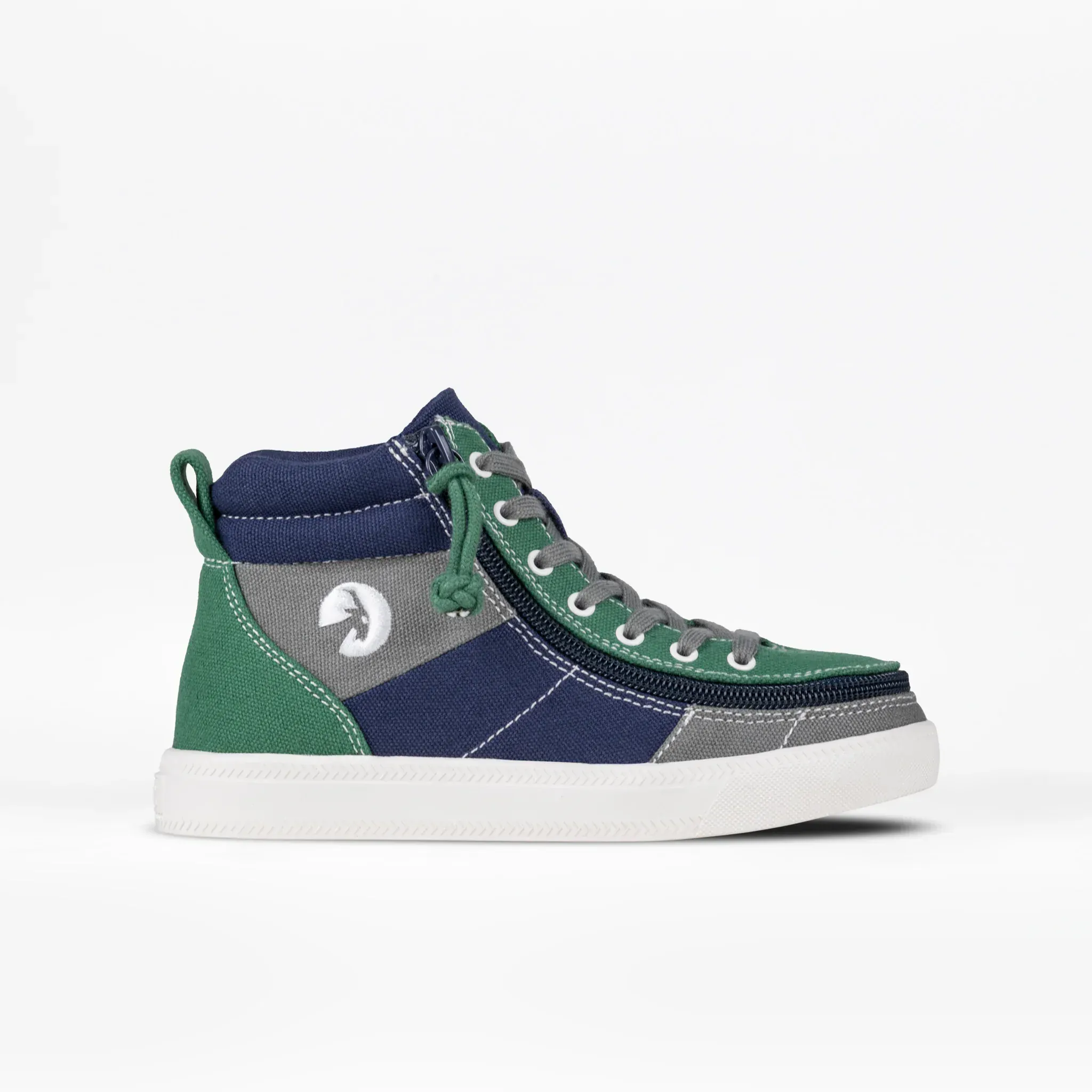 Billy Footwear Kid's Boys High Top Sneakers- Earth