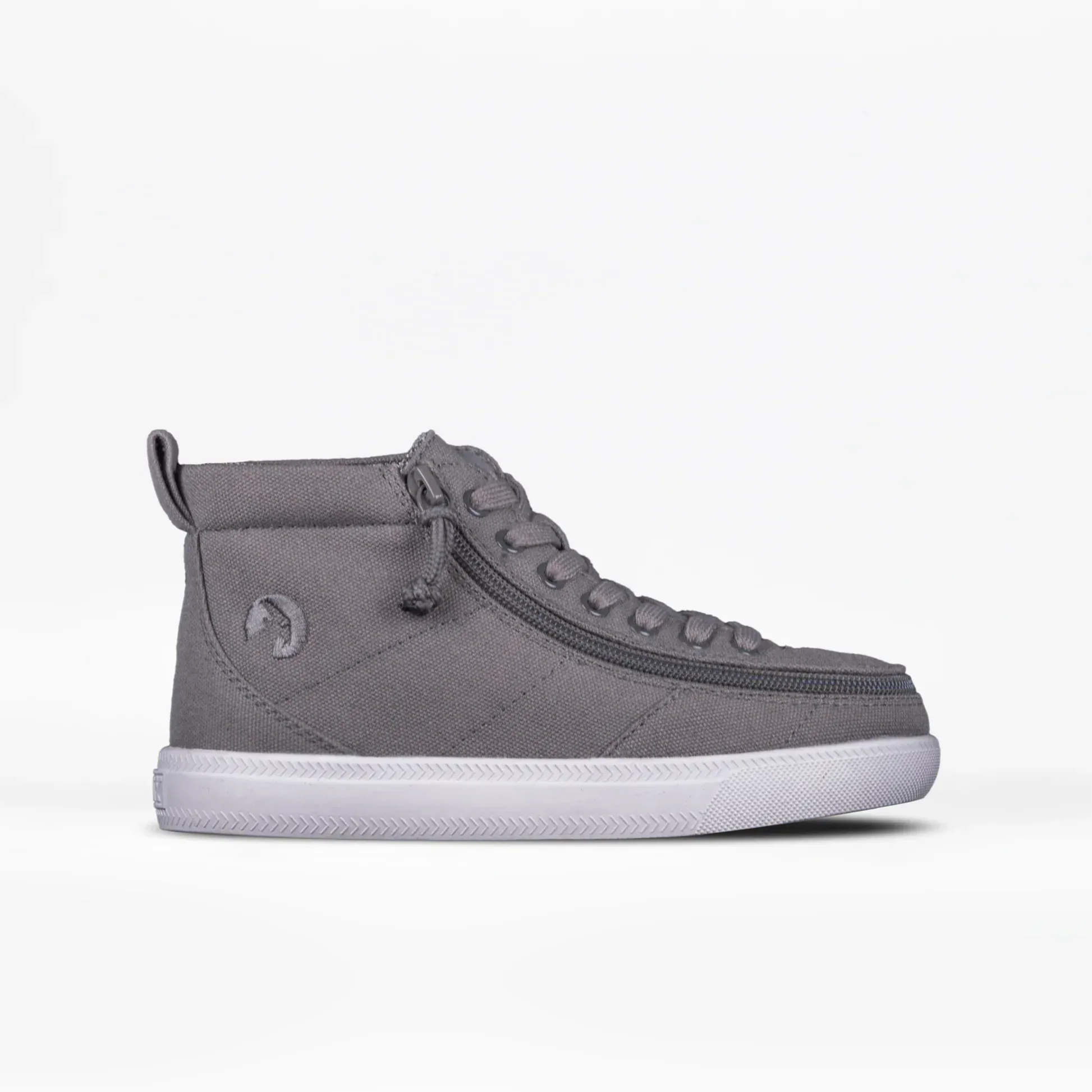 Billy Footwear Kid's Classic Lace High Top Sneakers - Dark Grey