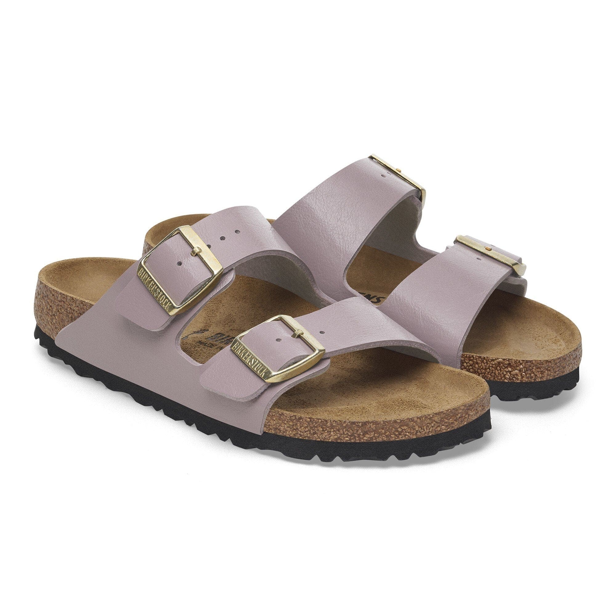 Birkenstock Arizona Birko-Flor Sandals- Graceful Faded Purple - Image 2