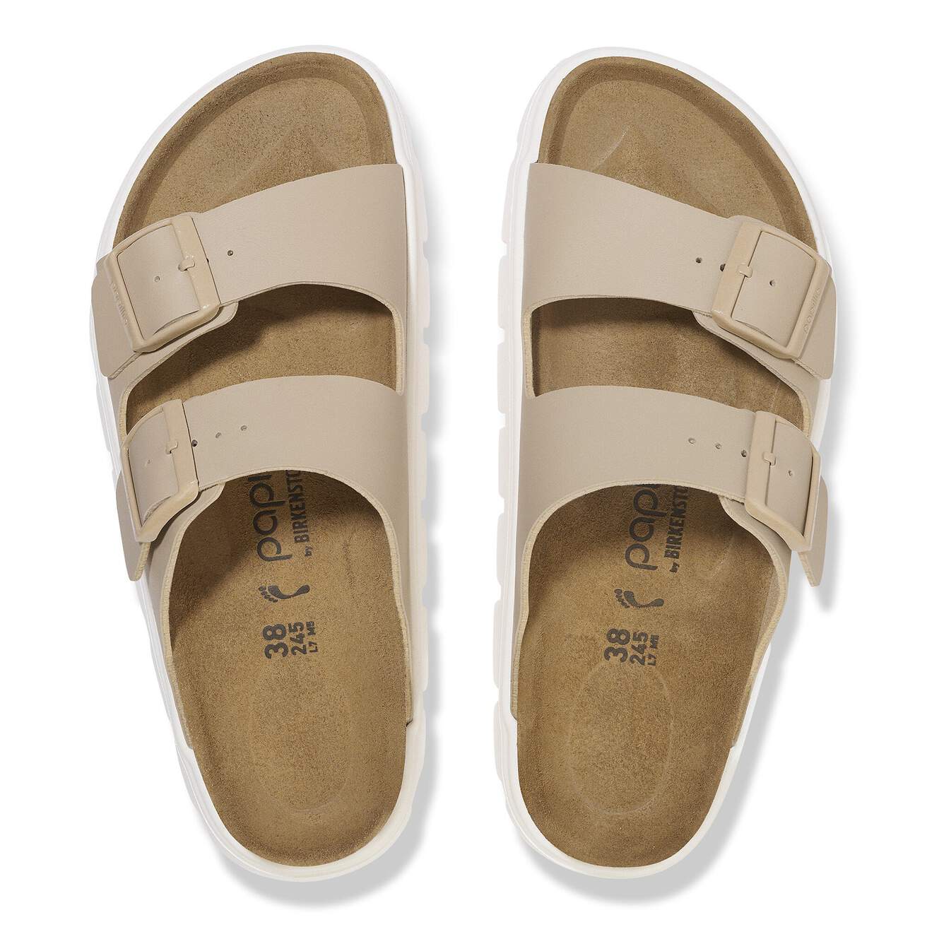 Birkenstock Arizona Chunky Sandals- Sandcastle Birko-Flor - Image 4