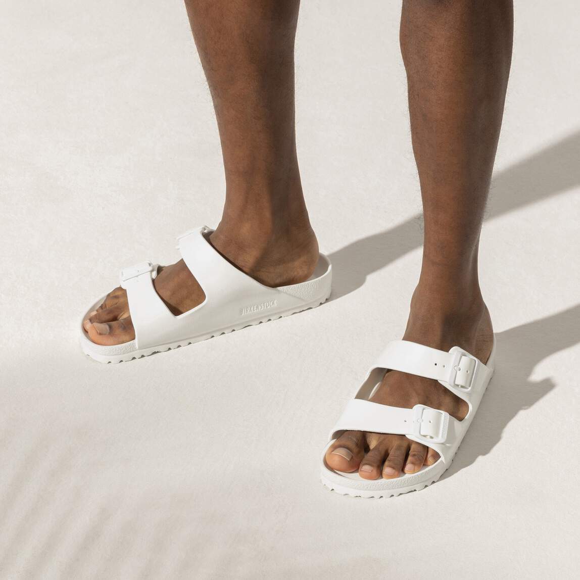 Birkenstock Arizona EVA Sandals- White - Image 4