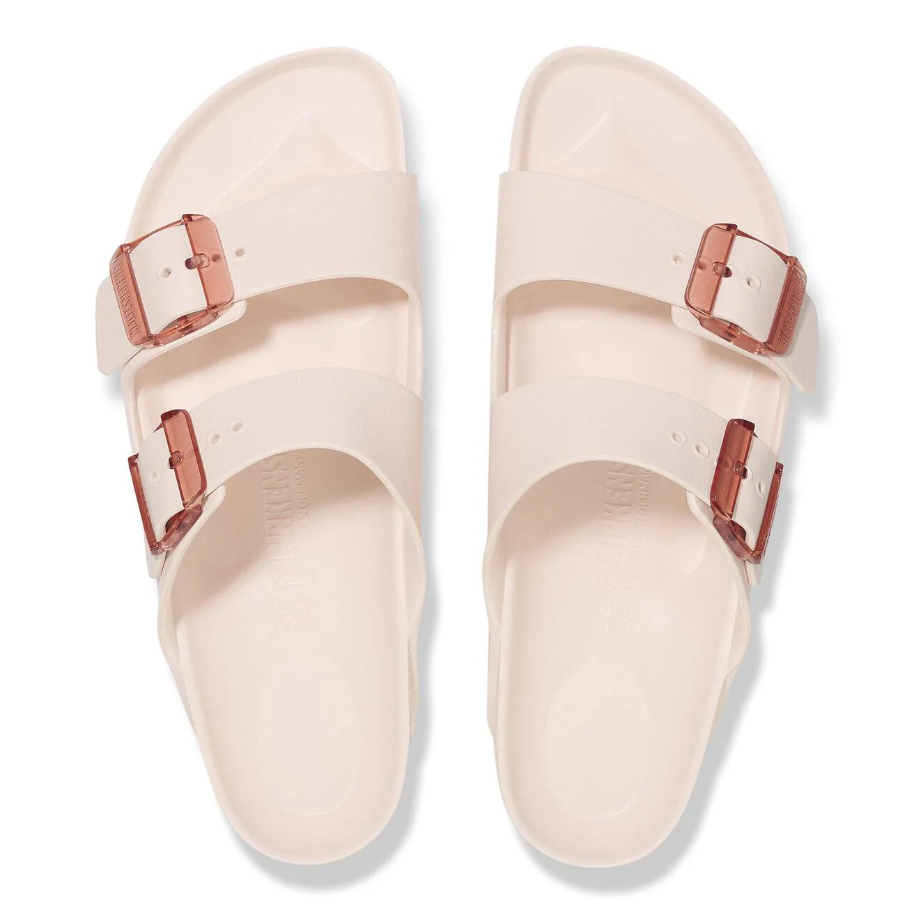 Birkenstock Arizona EVA Stealth Buckle Sandals- Light Rose - Image 3