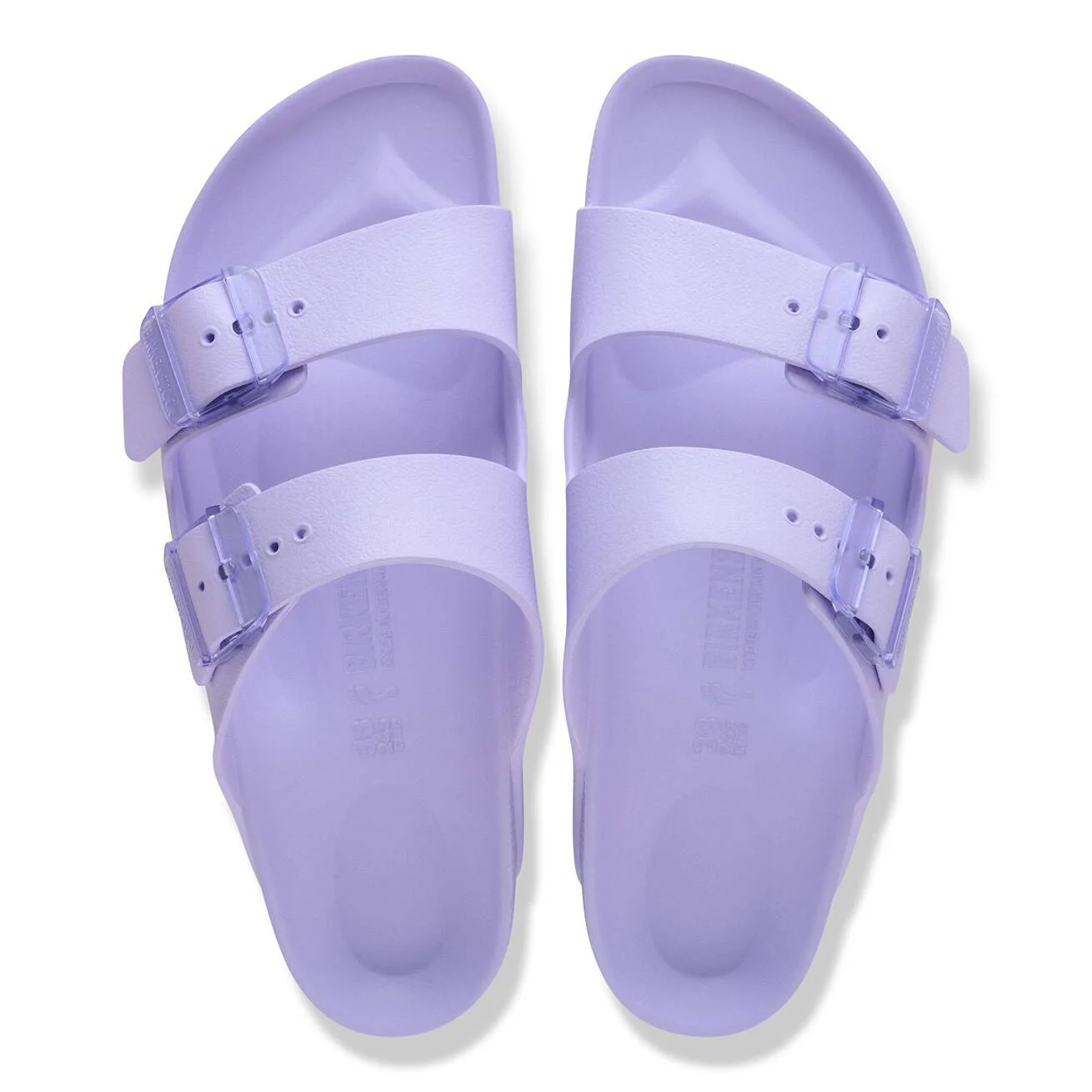 Birkenstock Arizona EVA Stealth Buckle Sandals- Purple Fog - Image 3