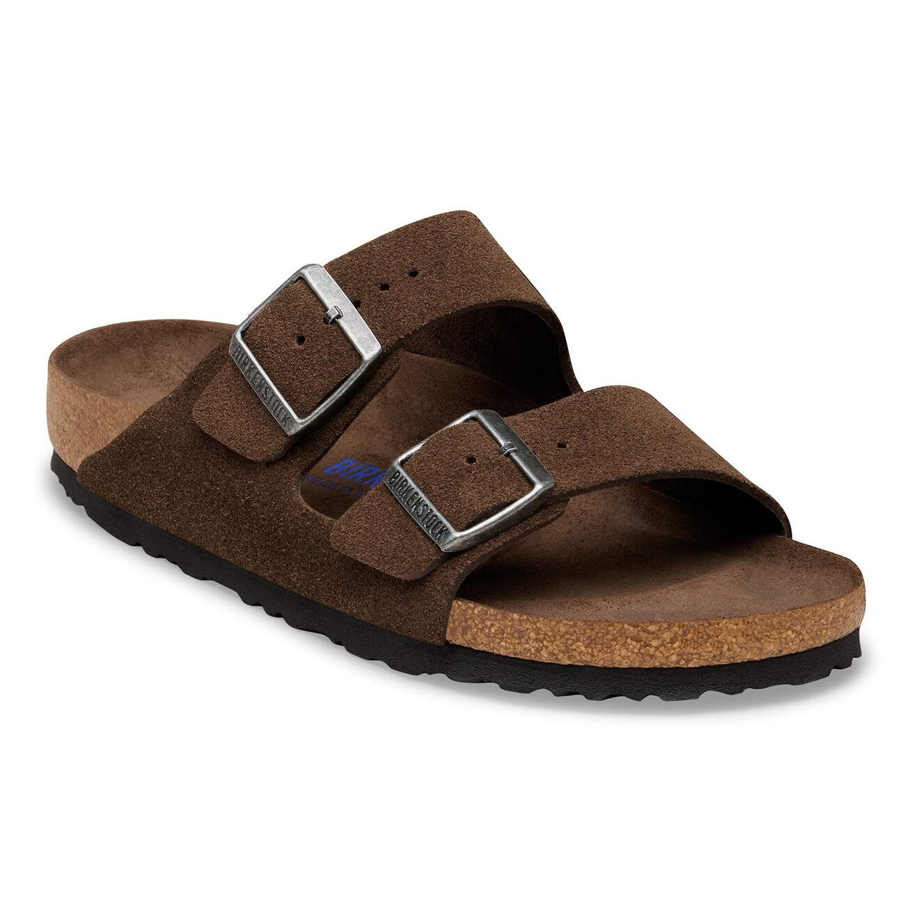 Birkenstock Arizona Sandals (Soft Footbed)- Carafe Tonal Suede