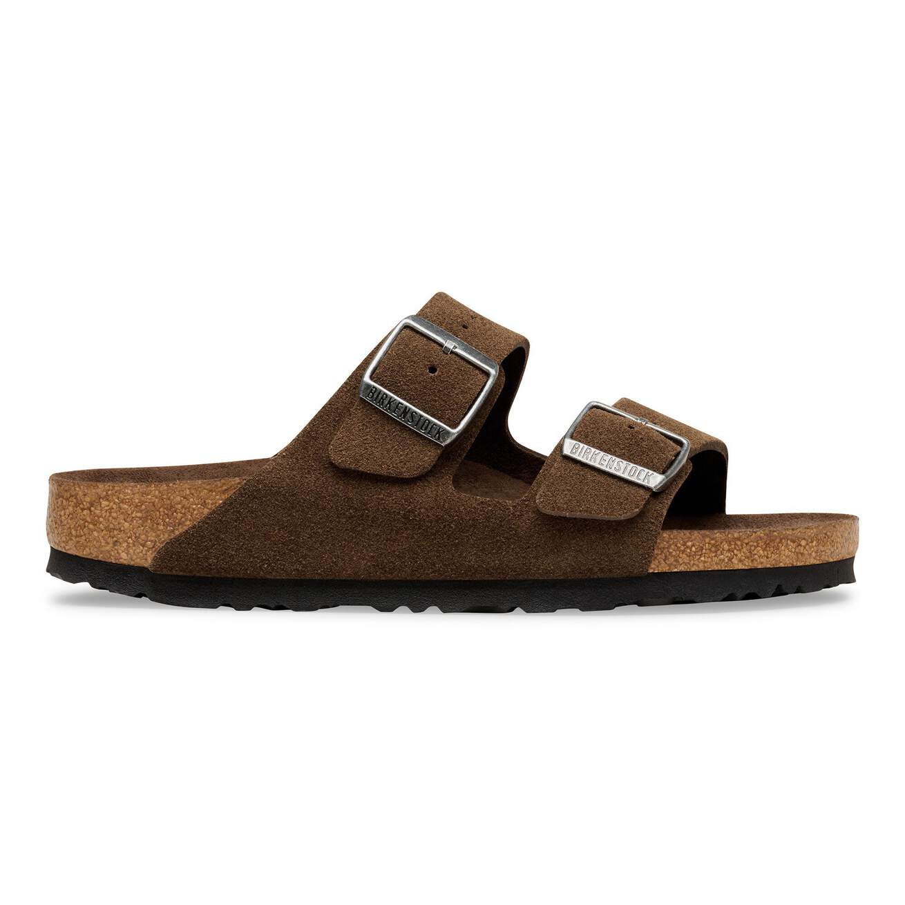 Birkenstock Arizona Sandals (Soft Footbed)- Carafe Tonal Suede - Image 2