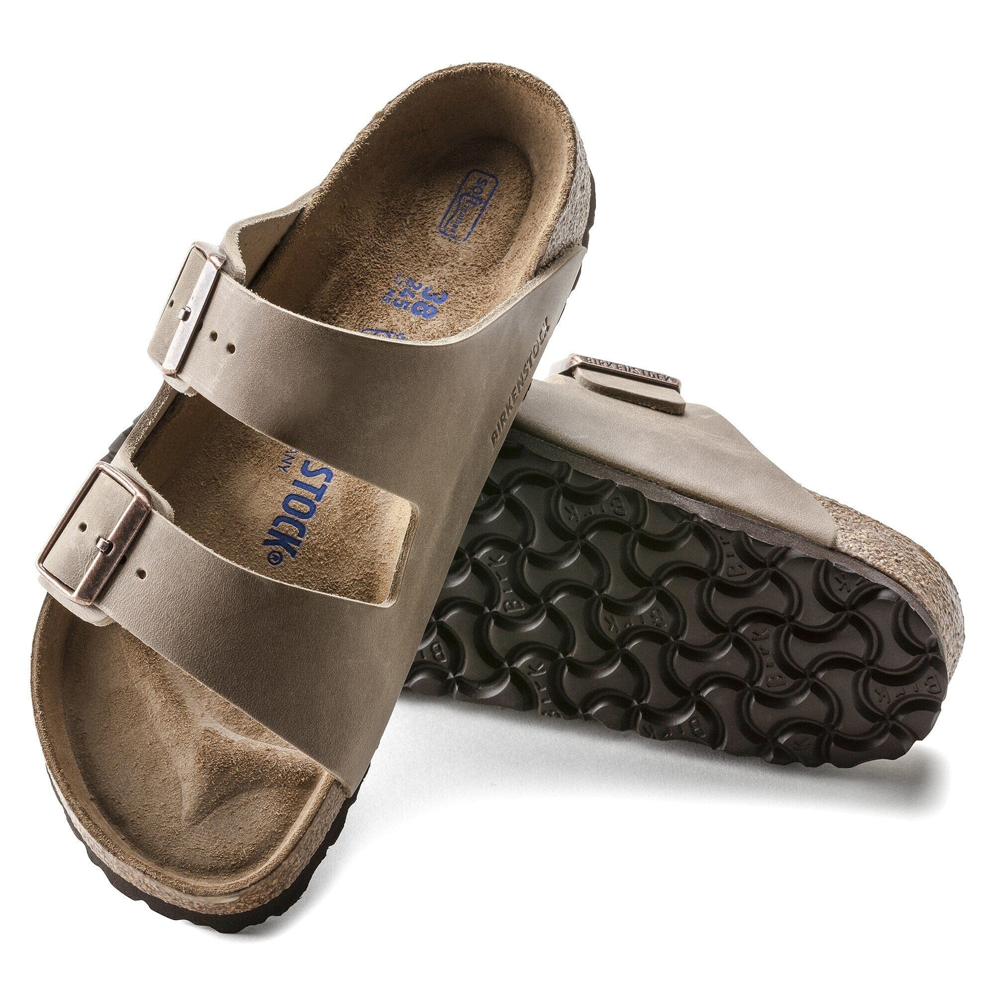 Birkenstock Arizona Sandals (Soft Footbed)- Tobacco Oiled Leather - Image 4