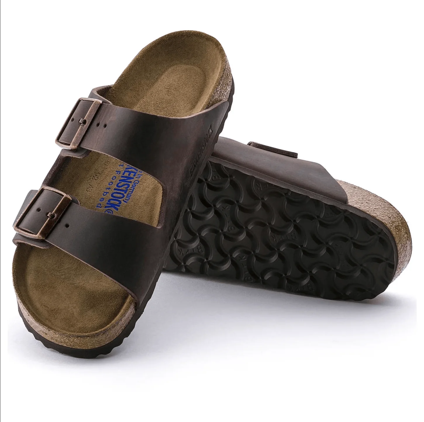 Birkenstock Arizona Sandals (Soft Footbed)- Habana Oiled Leather - Image 3