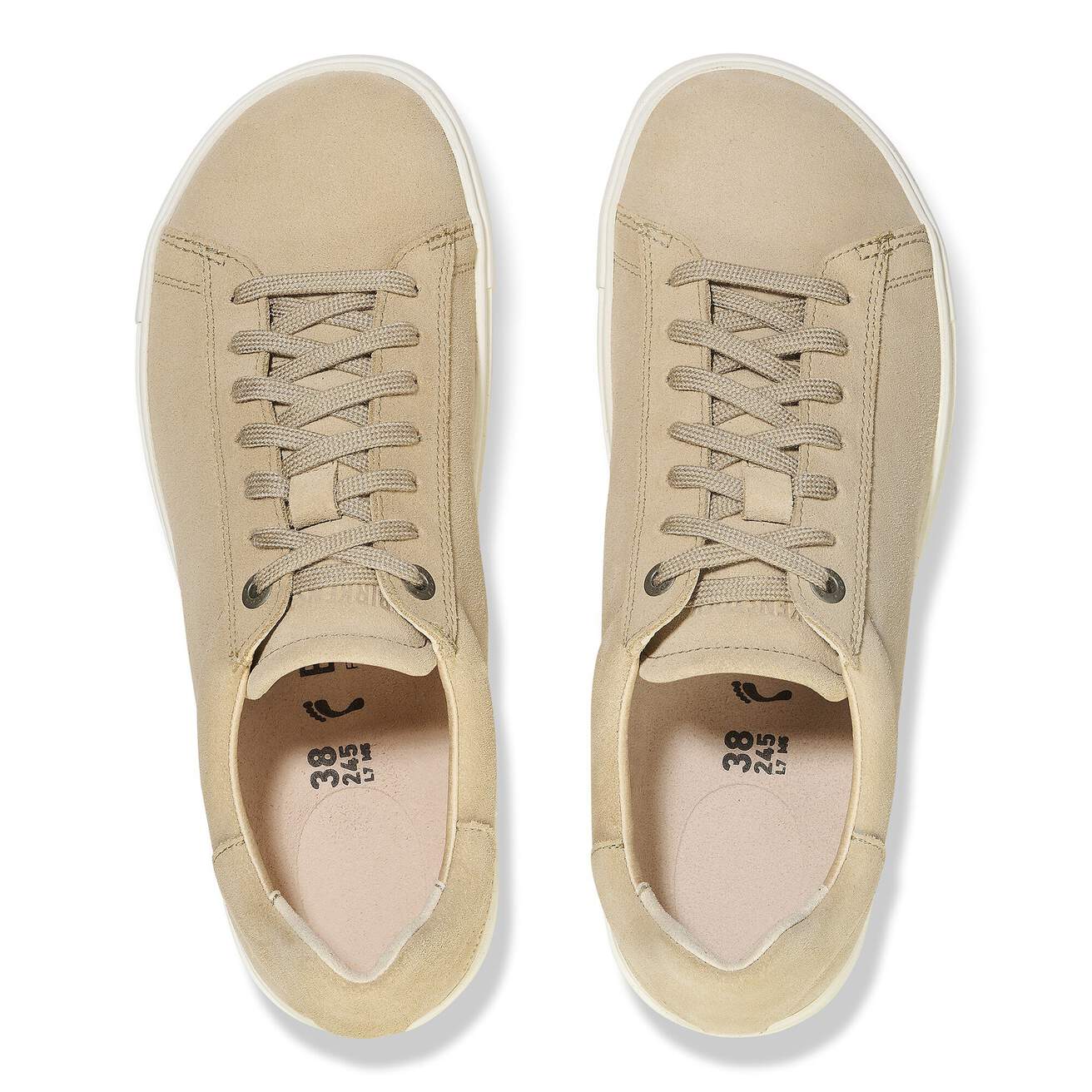 Birkenstock Bend Low Shoes- Sandcastle Suede - Image 3
