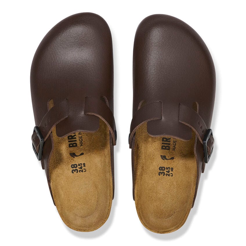 Birkenstock Boston Pro Clogs- Soft Java Leather - Image 3