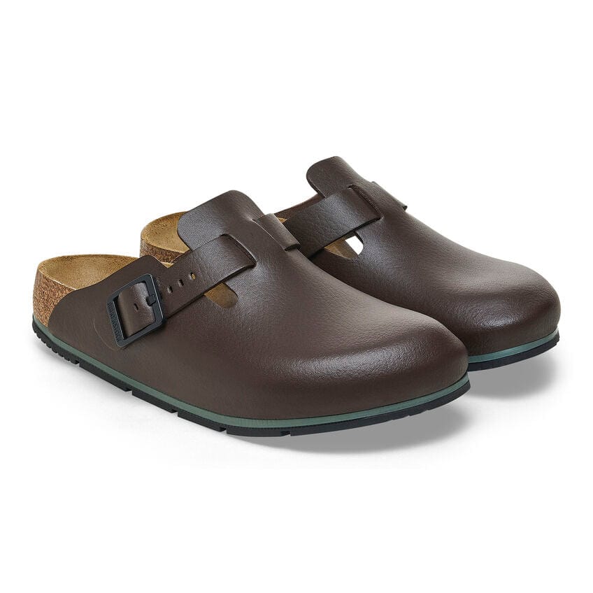 Birkenstock Boston Pro Clogs- Soft Java Leather - Image 4