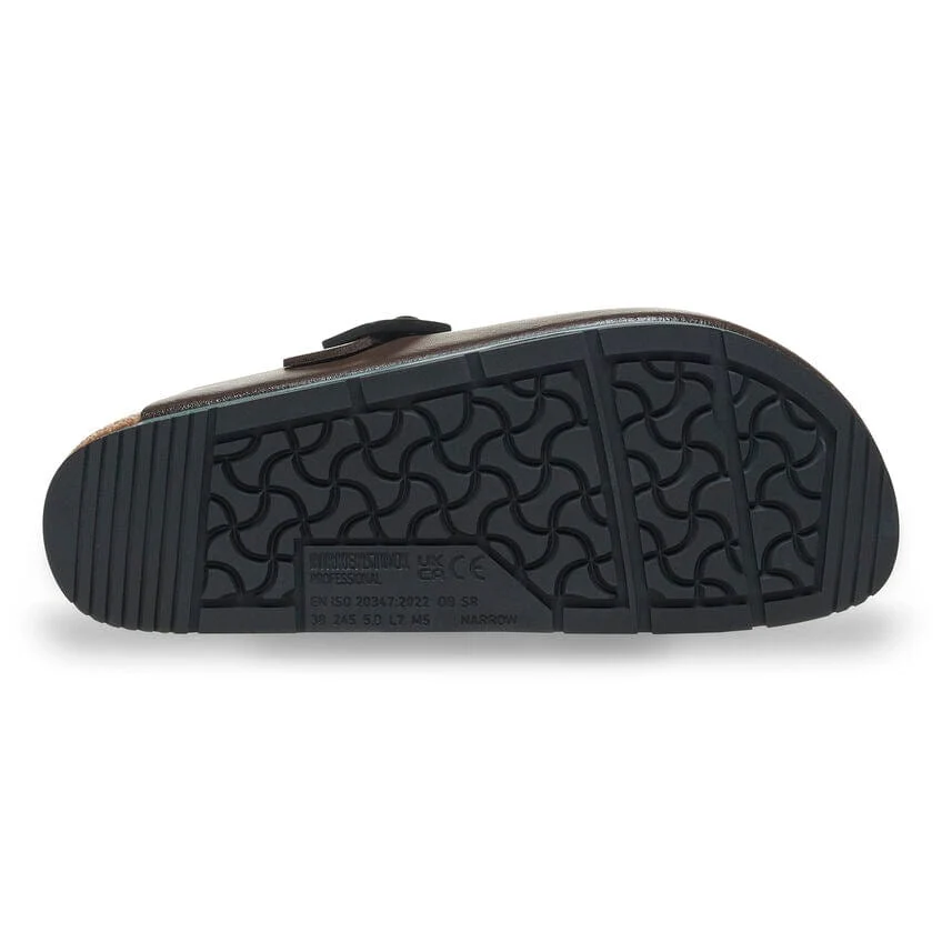 Birkenstock Boston Pro Clogs- Soft Java Leather - Image 6