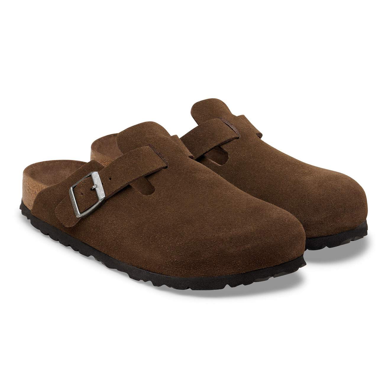 Birkenstock Boston Suede Clogs (Soft Footbed)- Carafe - Image 3