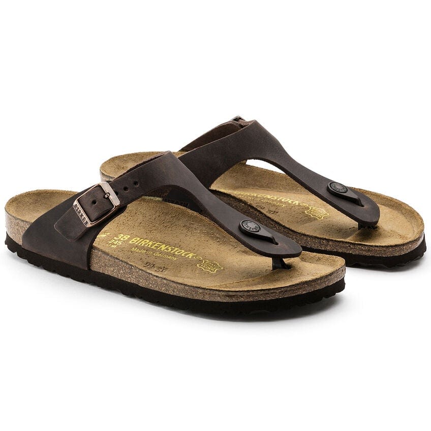 Birkenstock Gizeh Sandals- Habana Oiled Leather - Image 4