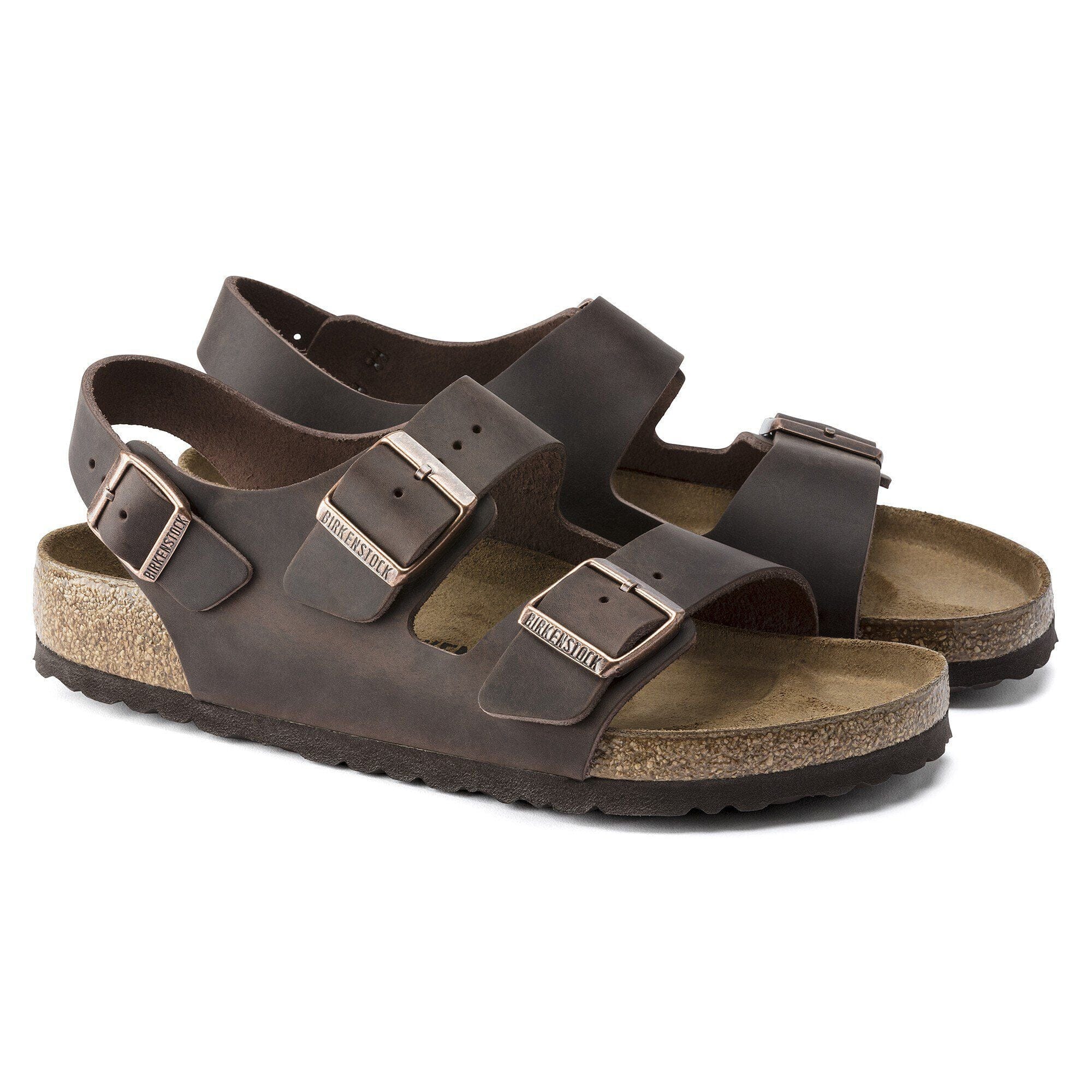Birkenstock Milano Sandals- Habana Oiled Leather - Image 3