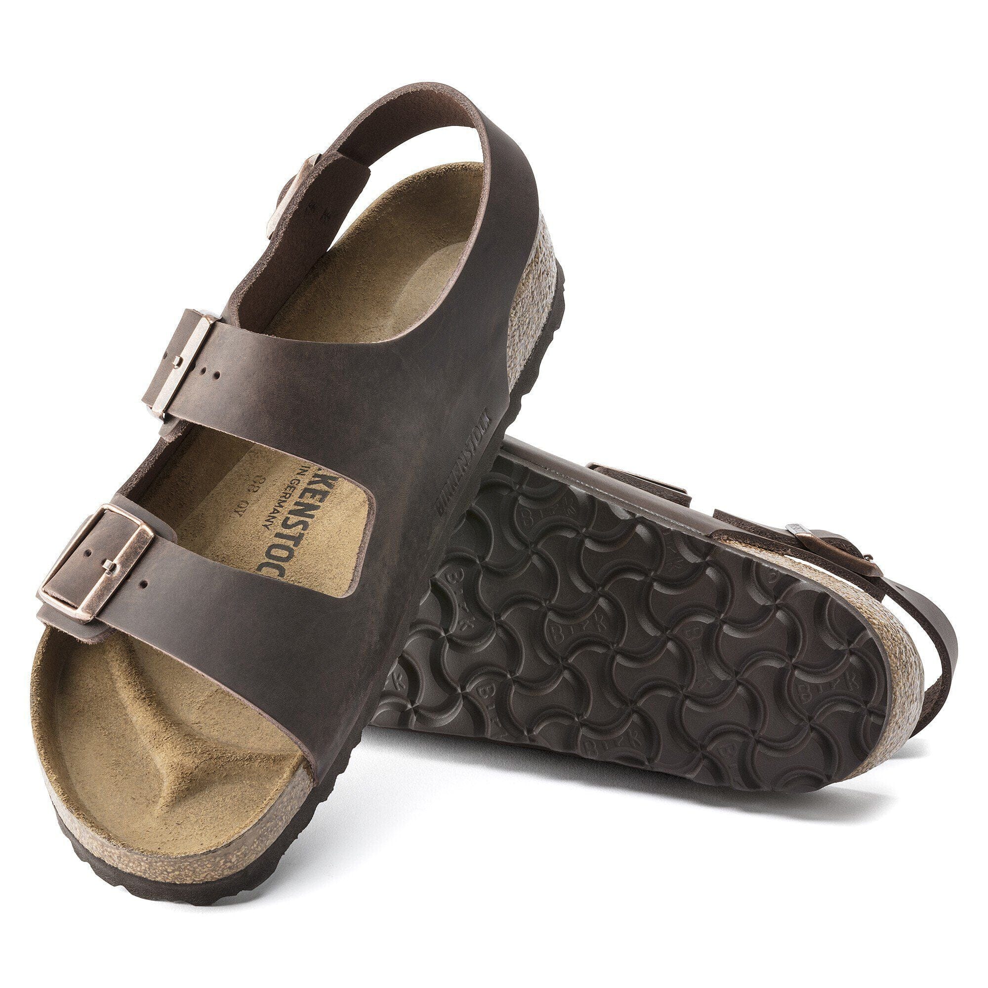 Birkenstock Milano Sandals- Habana Oiled Leather - Image 5