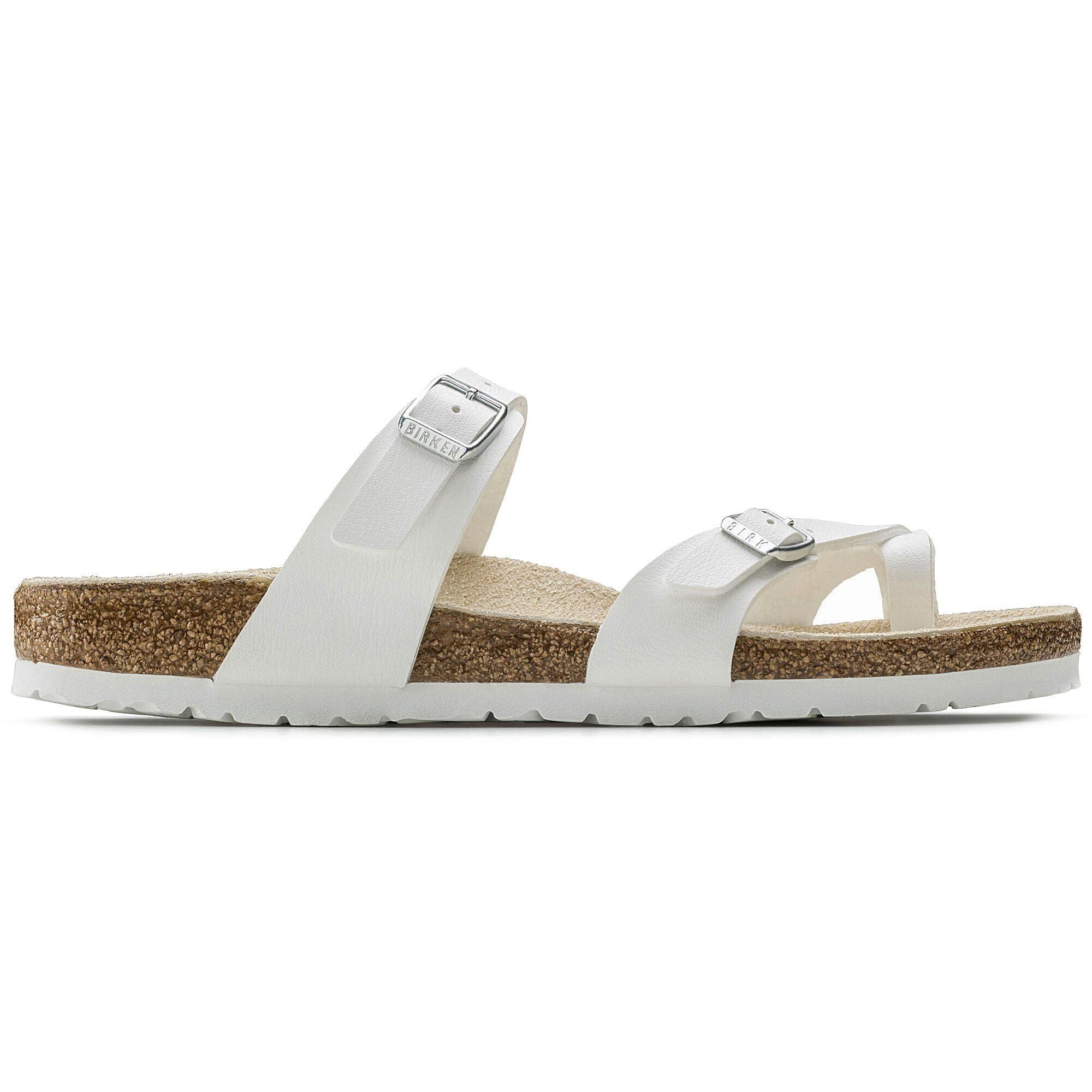 Birkenstock Mayari Sandals- White Birko-Flor - Image 2