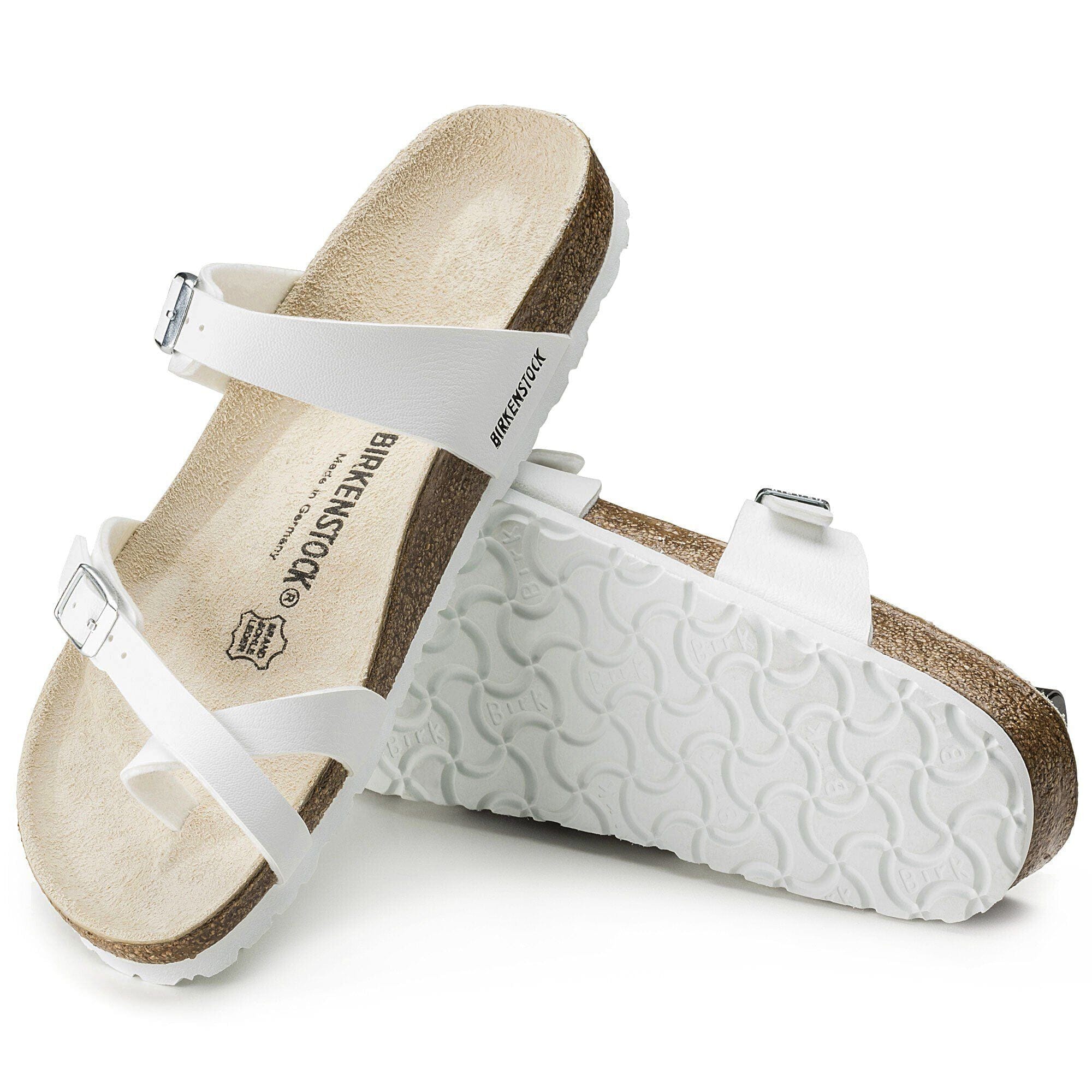 Birkenstock Mayari Sandals- White Birko-Flor - Image 6