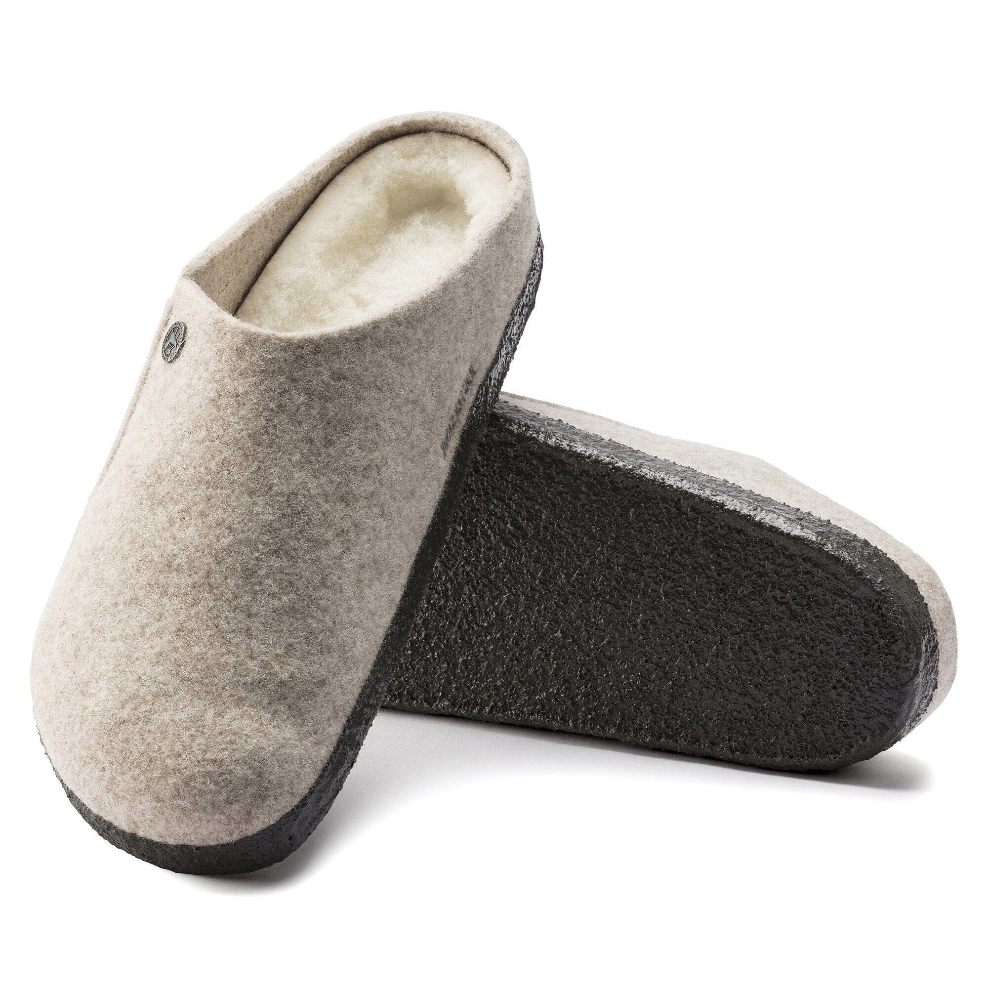 Birkenstock Zermatt Shearling Wool Slippers- Eggshell - Image 5