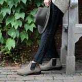 Blundstone Women's Low Heel Boots 1974- Stone Nubuck - Image 3
