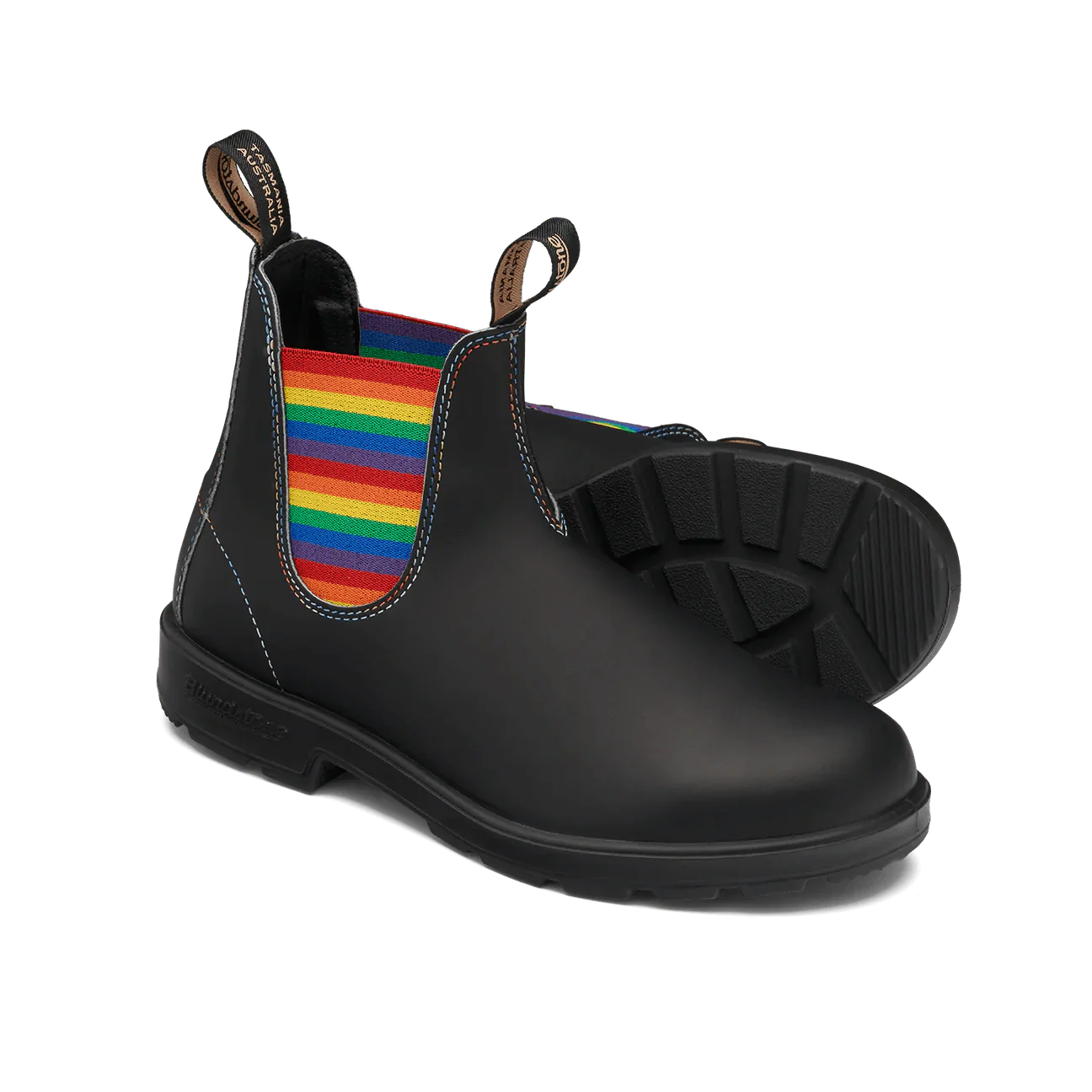 Blundstone Original Boots 2105- Black Rainbow Elastic - Image 3