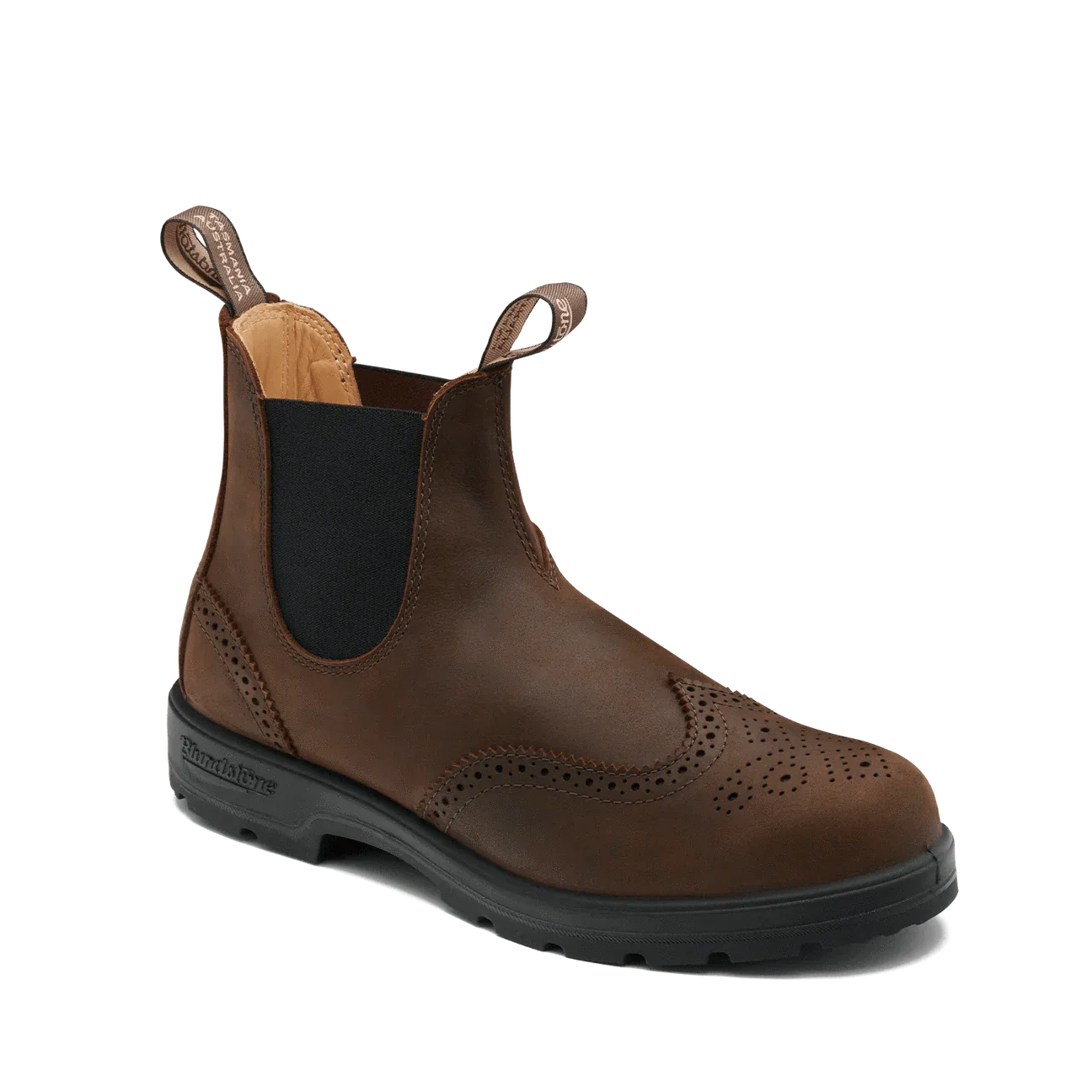 Blundstone Classic Brogue Boots 2444- Antique Brown - Image 2