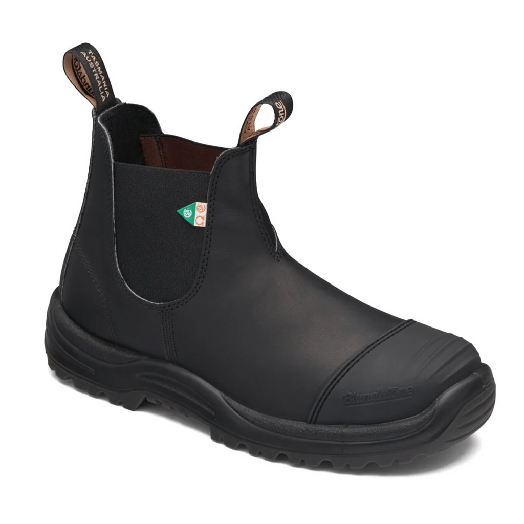 Blundstone Steel Toe Boots 168- Black - Image 4