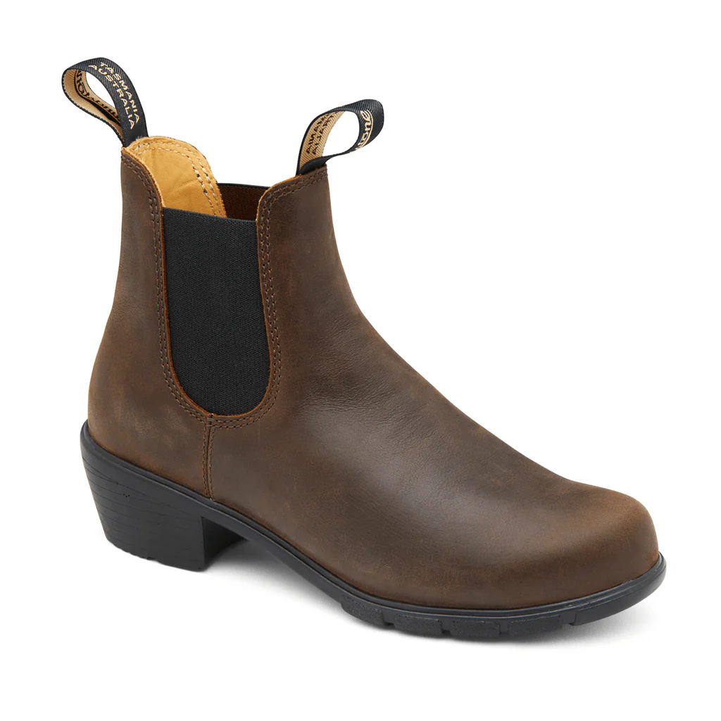 Blundstone Women’s Heel Boots 1673- Antique Brown - Image 2