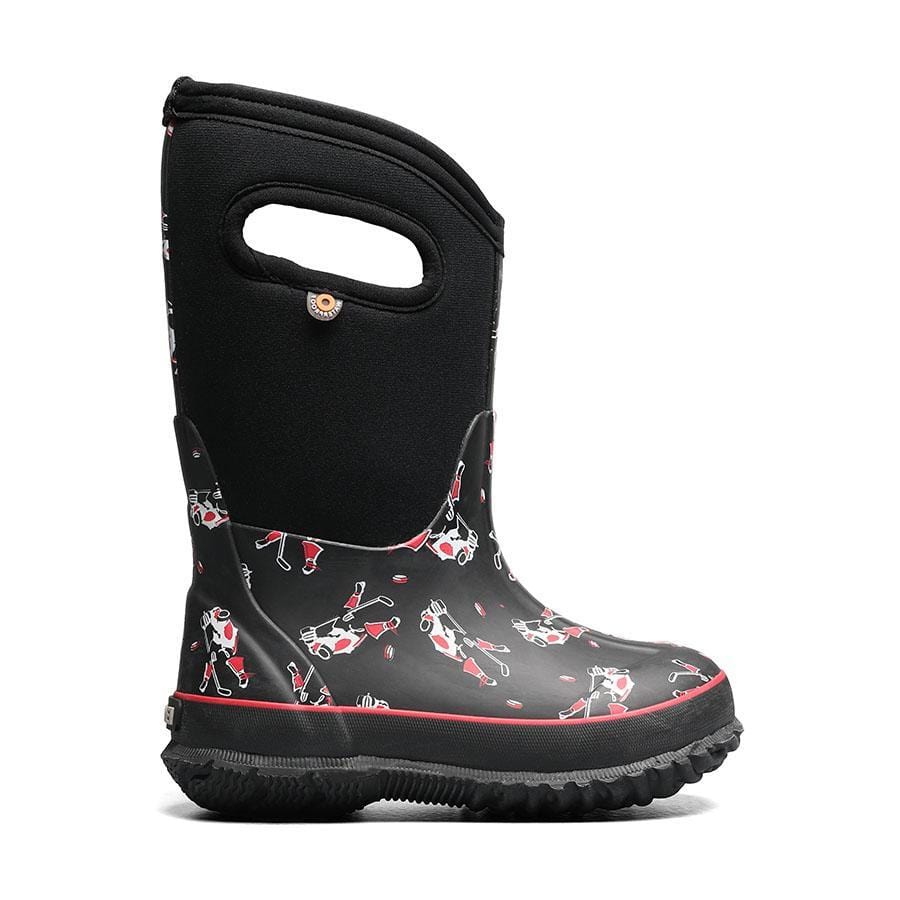 Bogs Kids Classic Boots- Black/ Hockey