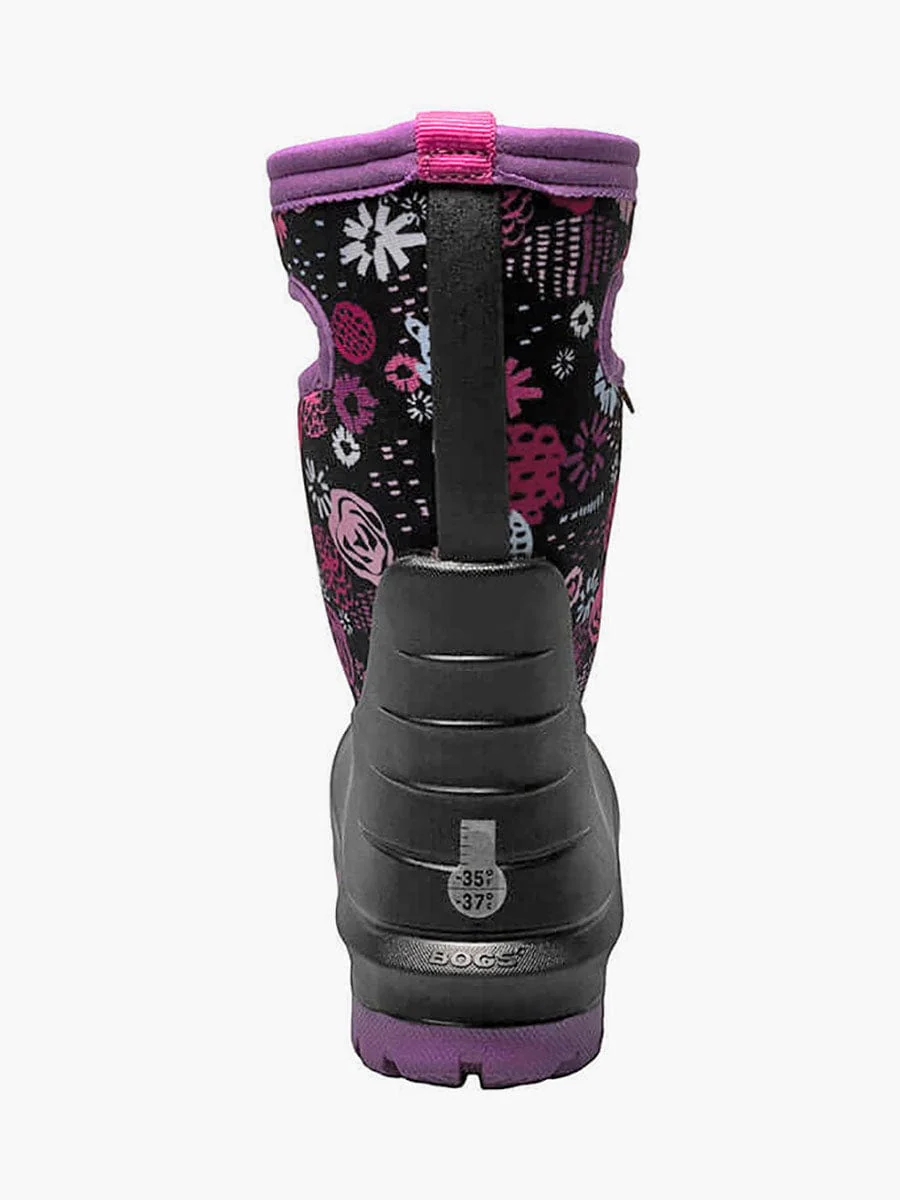 Bogs Kids Classic Boots- Black/ Garden - Image 6