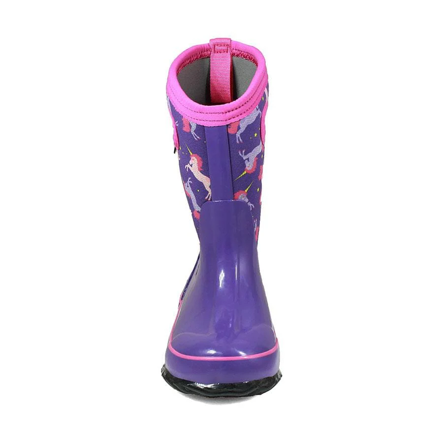 Bogs Kids Classic Boots- Purple/ Unicorn - Image 3