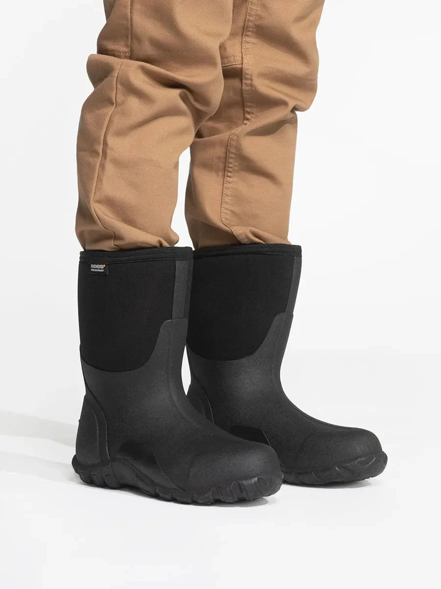 Bogs Men's Classic Insulated Boots- Black - Image 4