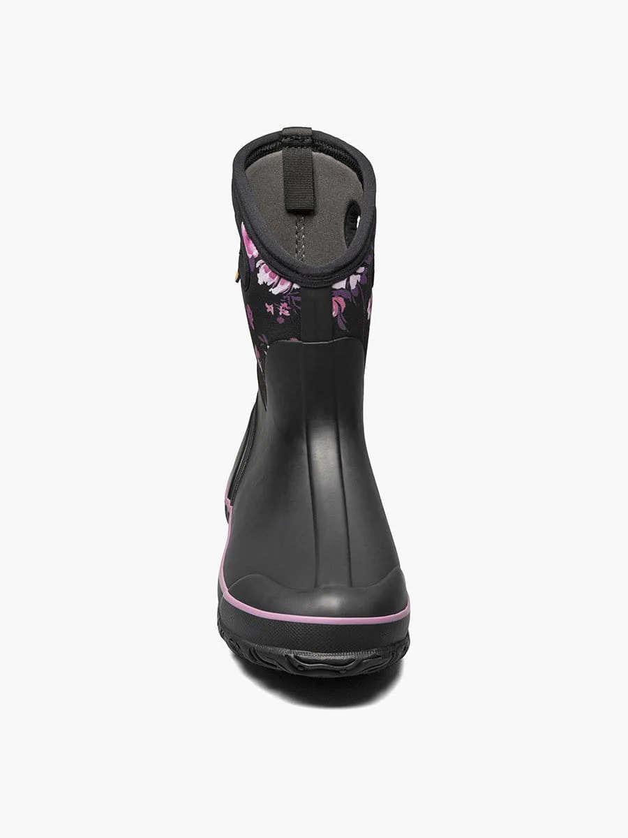 Bogs Women's Classic Mid Boots- Black/ Garden - Image 3