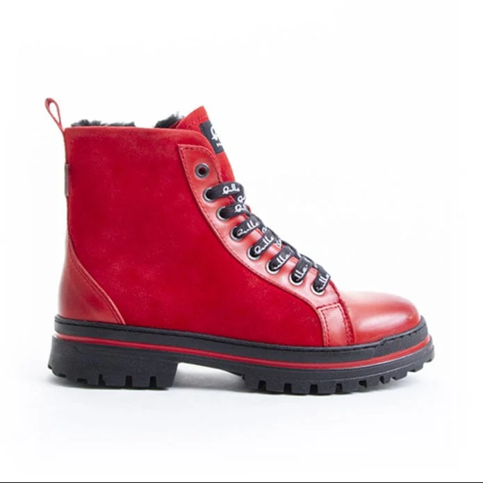 Bulle Women's Hope Winter Boots- Red