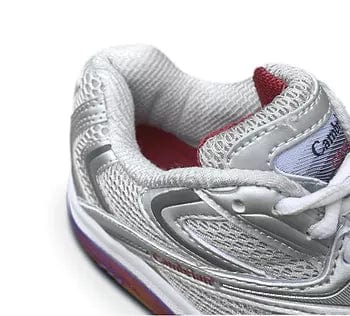 Cambrian Women's Genesis Walking Shoes- Silver/ Raspberry - Image 2